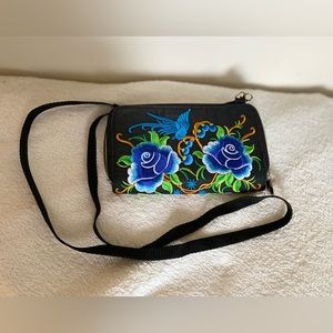 Hand Embroidered Mexican purse